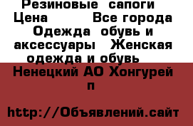 Резиновые  сапоги › Цена ­ 600 - Все города Одежда, обувь и аксессуары » Женская одежда и обувь   . Ненецкий АО,Хонгурей п.